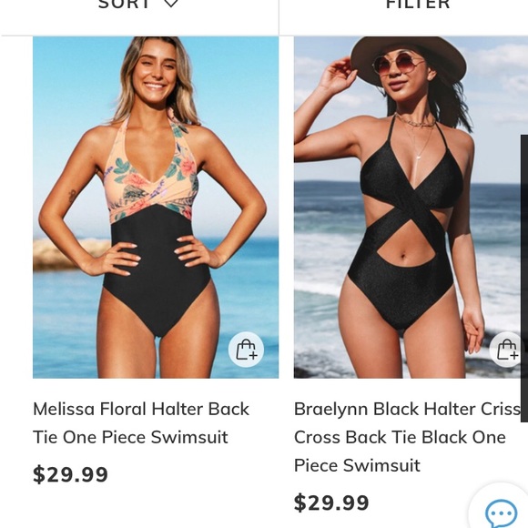 CUPSHE MYSTERY BOX! Includes THREE NEW swimsuits ❗️🚨 - Picture 7 of 11